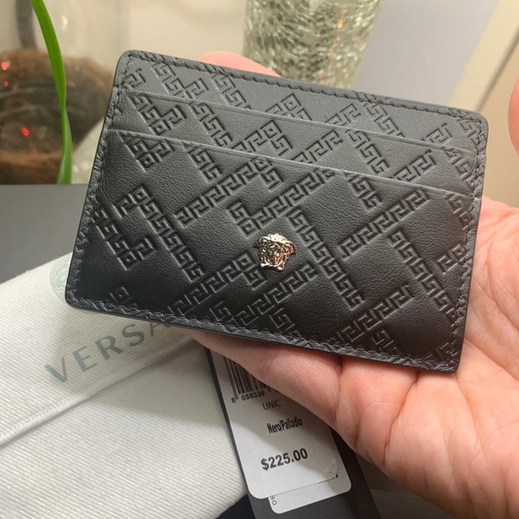 Versace Other - Authentic VERSACE GRECA Head of Medusa card case